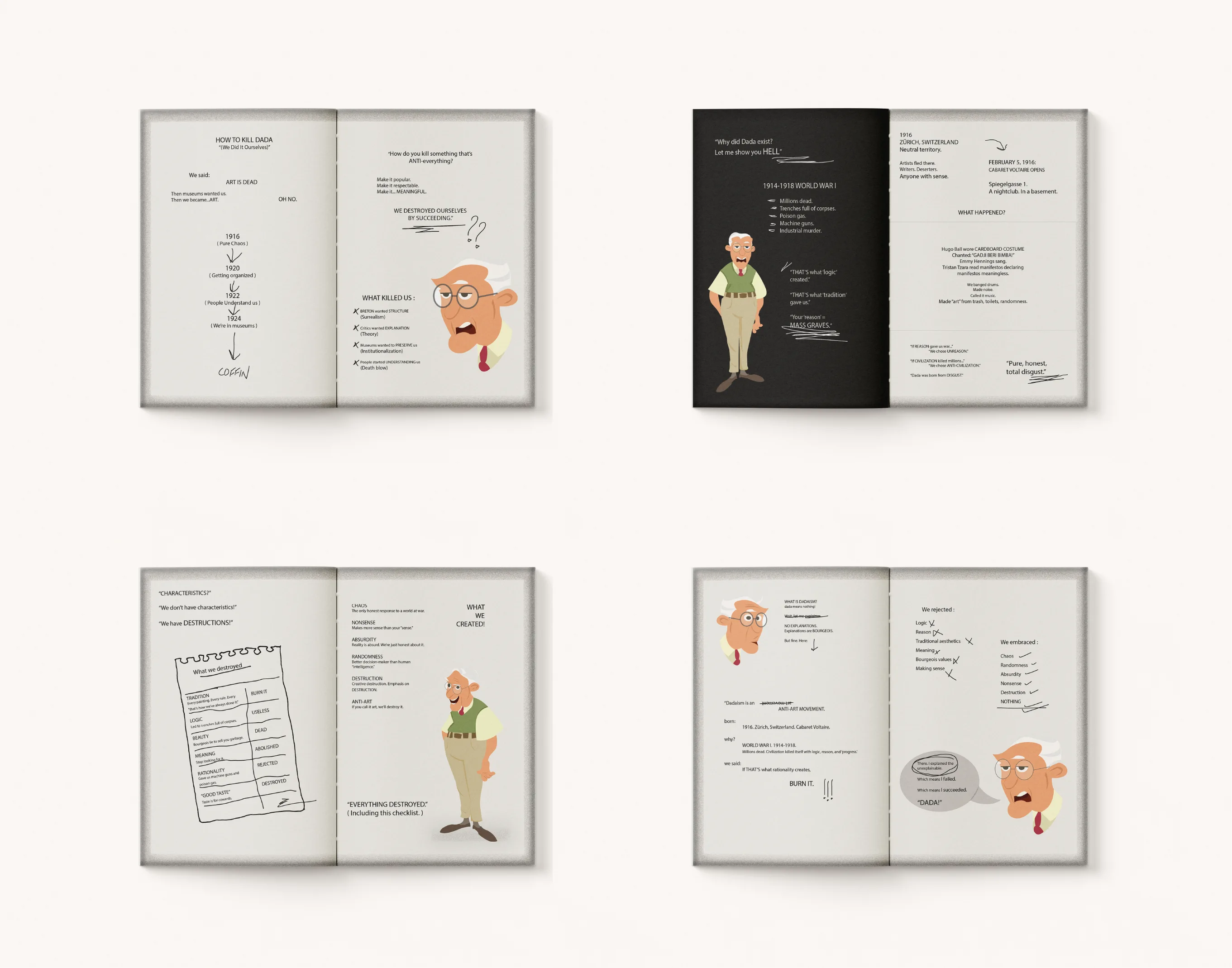 Publication spread