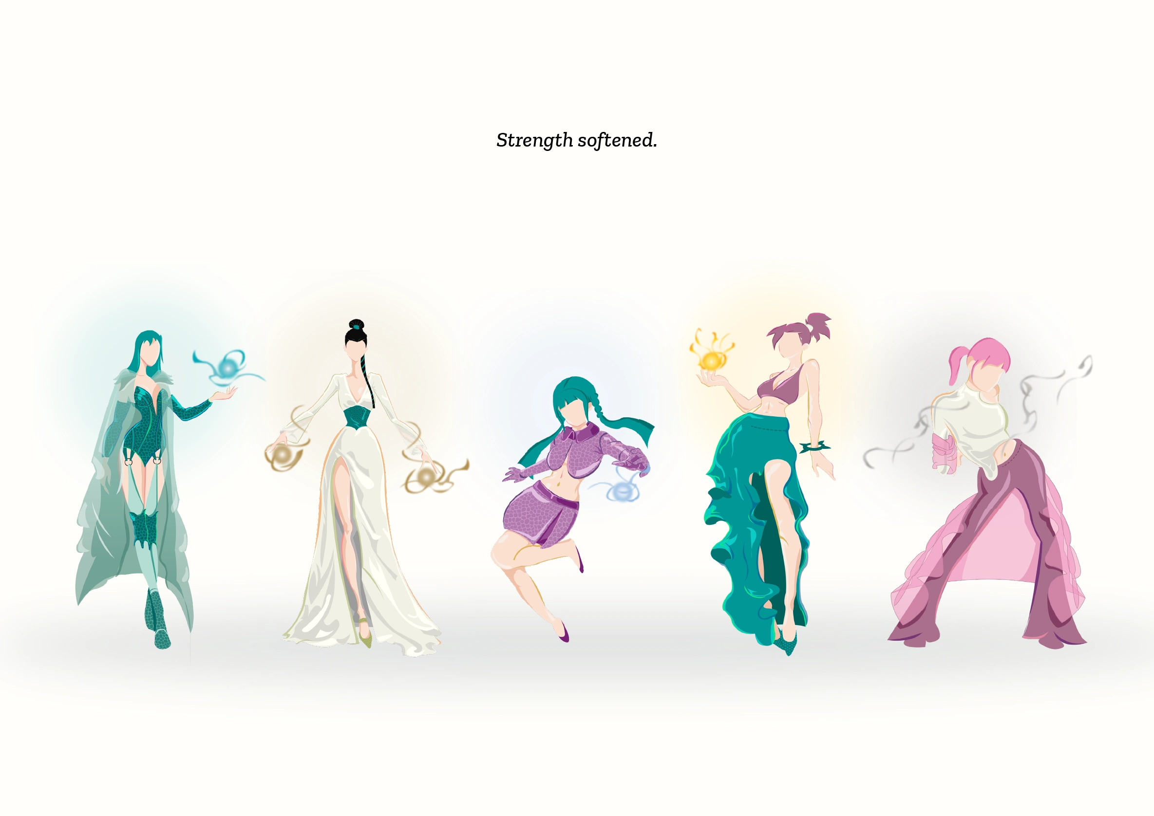 Final fashion illustrations