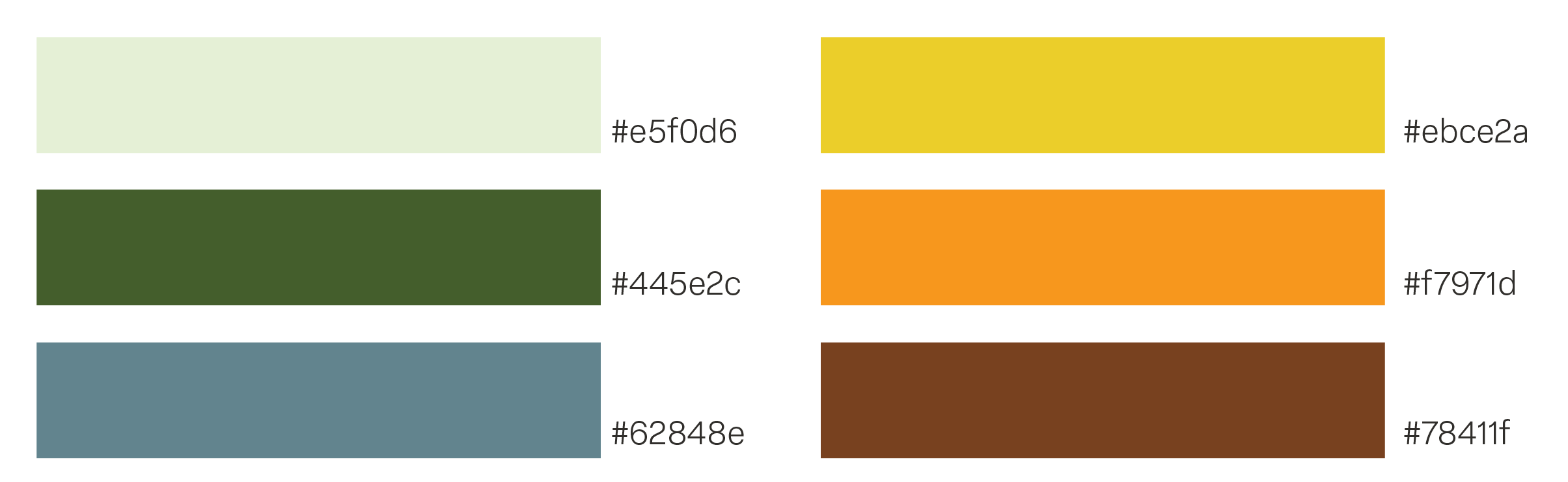 Dodoism colour palette